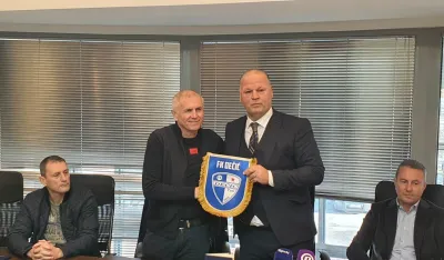 Gaćinović na predstavljanju