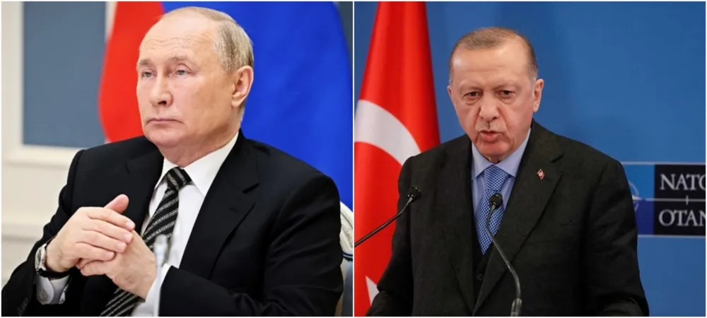 Putin i Tajip Erdogan
