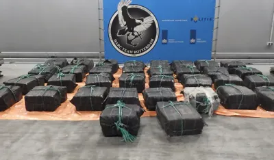Roterdam: Pronađeno 4.726 kilograma kokaina, uhap&scaron;ene 34 osobe