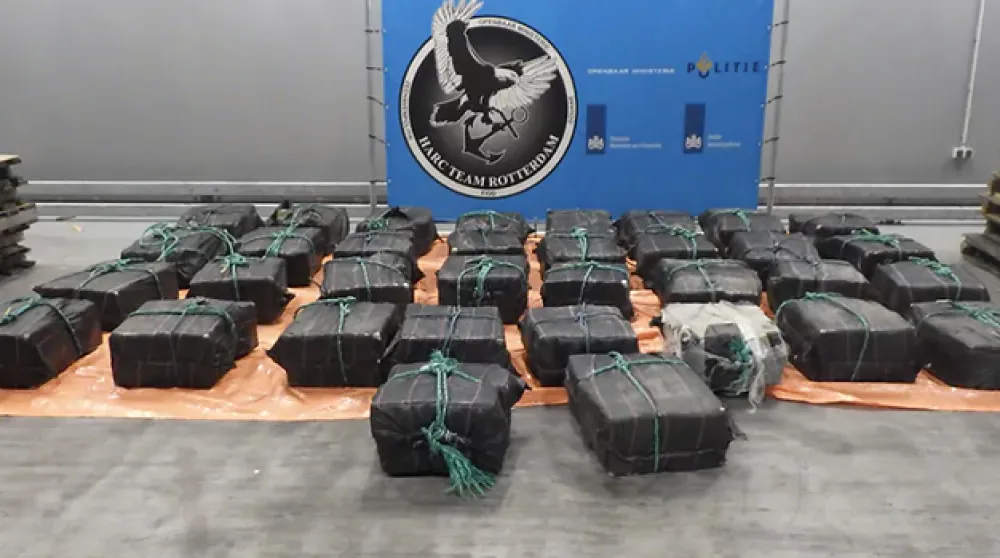 Roterdam: Pronađeno 4.726 kilograma kokaina, uhap&scaron;ene 34 osobe