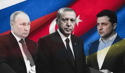 Putin, Erdogan i Zelenski 