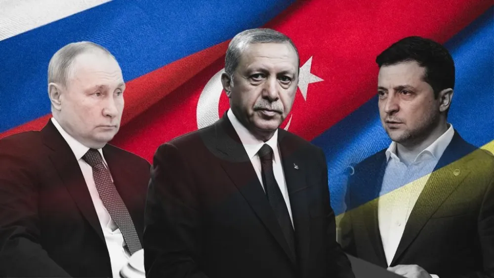 Putin, Erdogan i Zelenski 