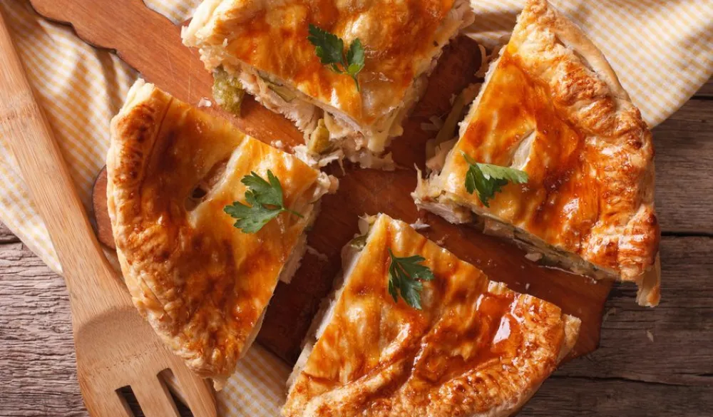 Pita sa karijem i piletinom