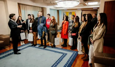 Abazović sa studentima