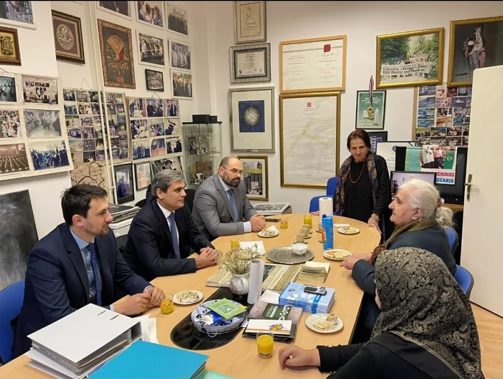 Ibrahimović i majke Srebrenice