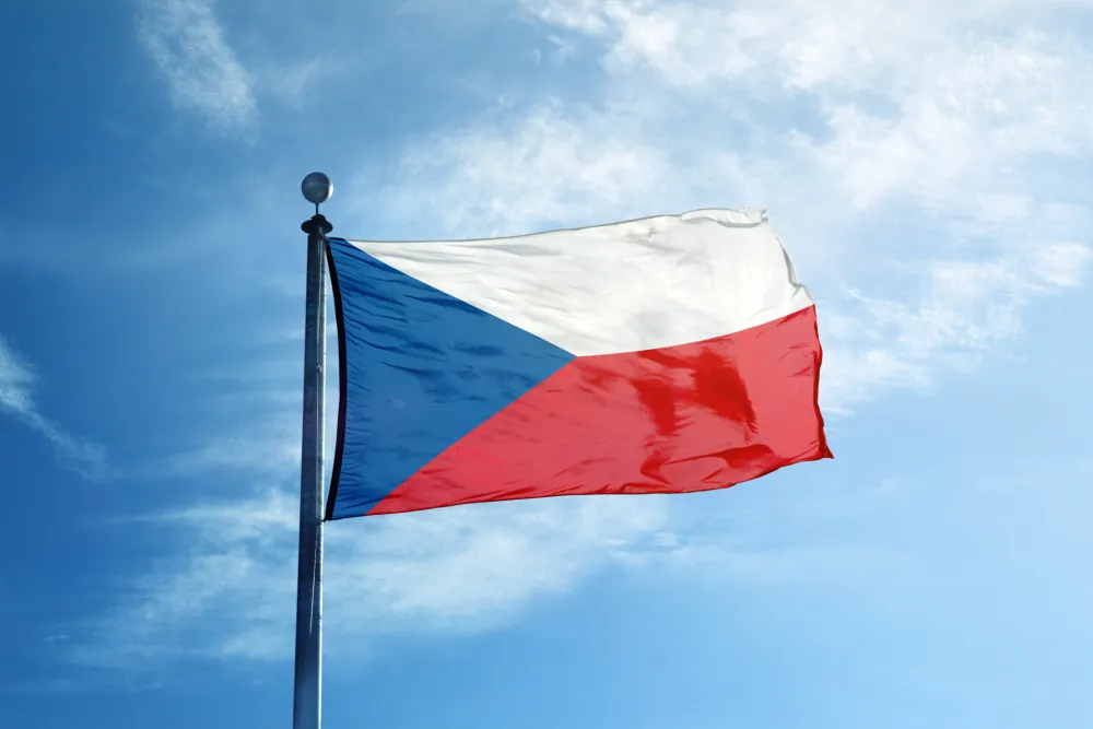 Če&scaron;ka zastava<br>Ilustracija