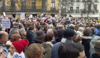 madrid protest ljekara