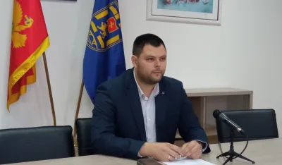 Марко Ковачевић на конференцији за новинаре