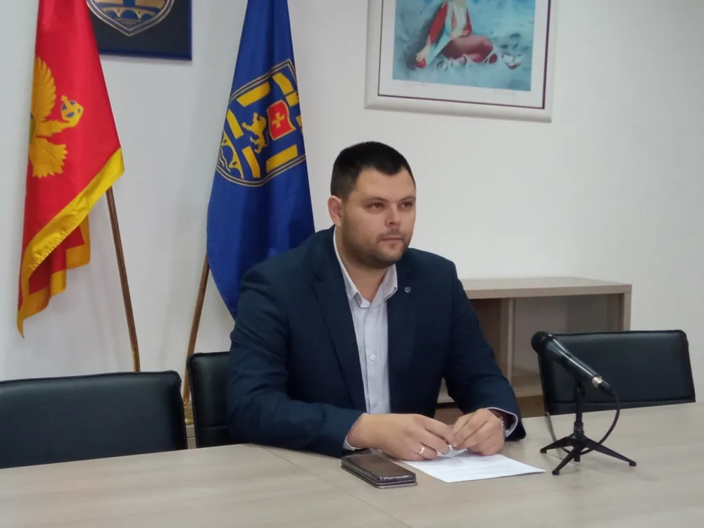 Марко Ковачевић на конференцији за новинаре