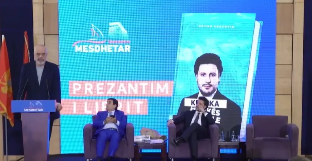 Edi Rama i Dritan Abazović