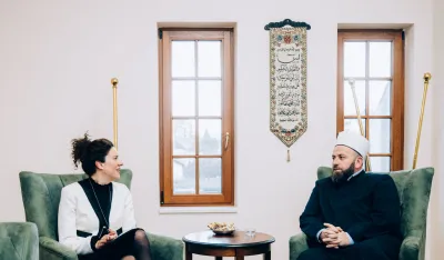 Ma&scaron;a Vlaović i Rifat Fejzić
