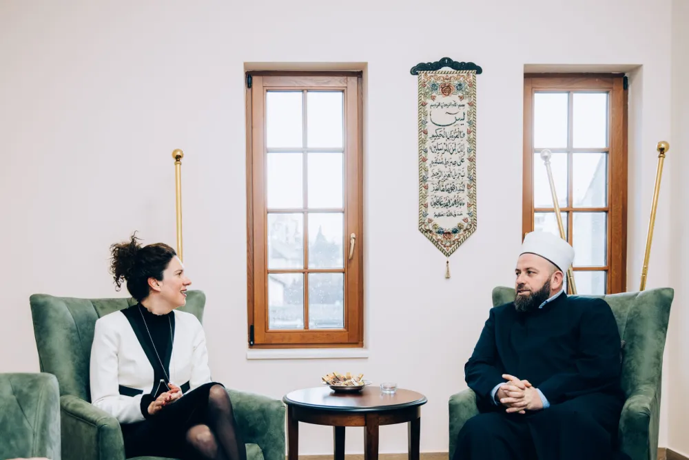 Ma&scaron;a Vlaović i Rifat Fejzić