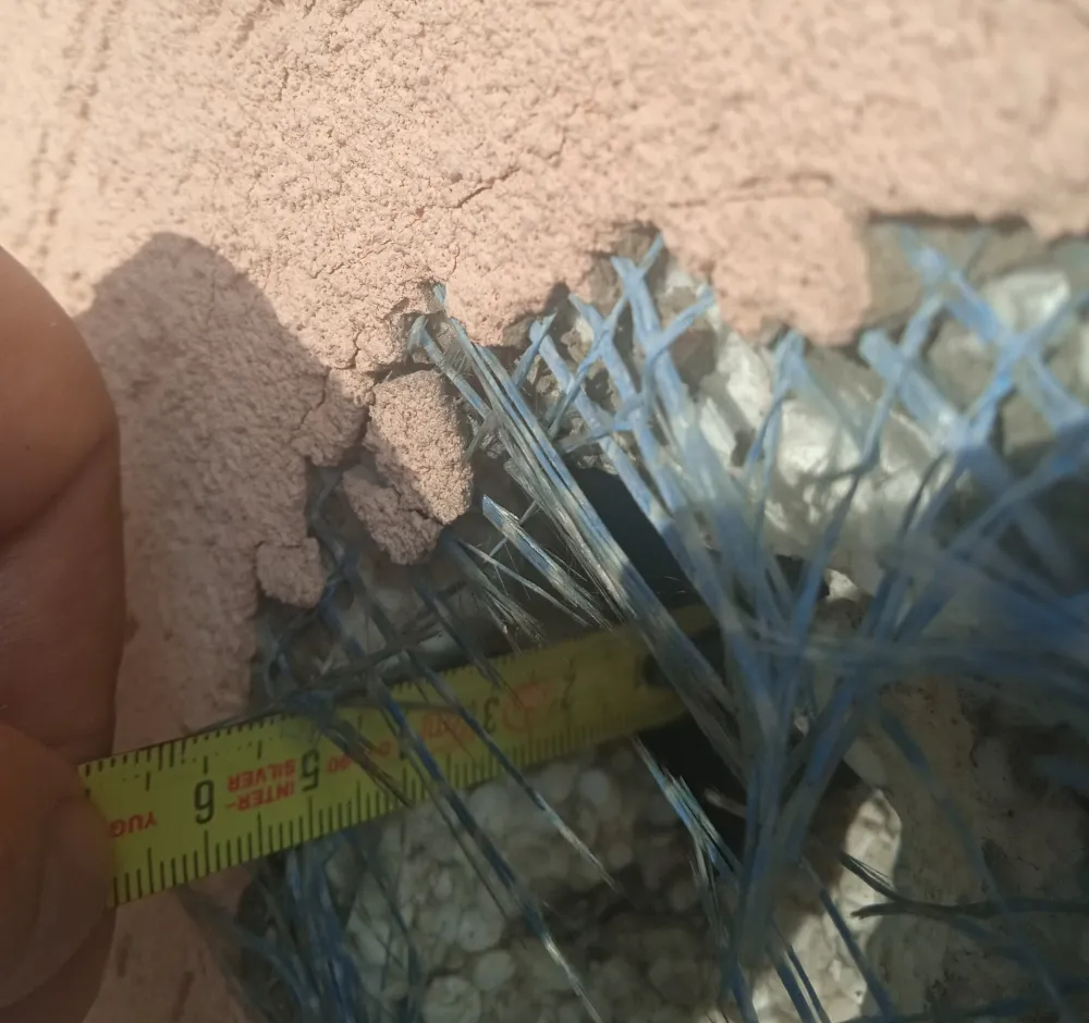 Дебљина стиропора на фасади Академског центра 5 цм