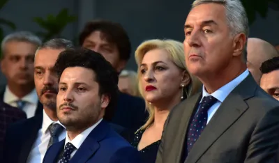 Milo Djukanovic Dritan Abazovic Zoran Brdjanin