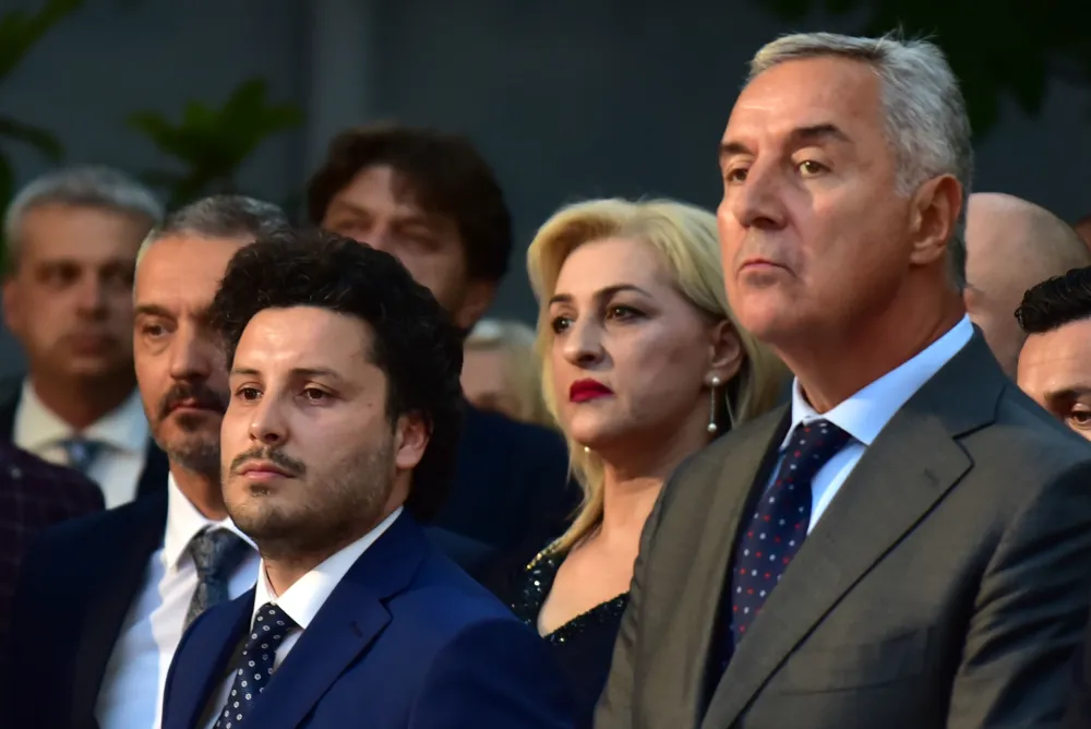 Milo Djukanovic Dritan Abazovic Zoran Brdjanin