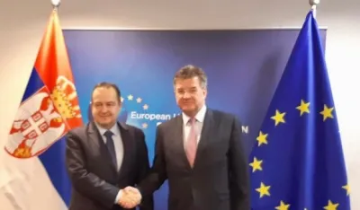 Lajčak sa Dačićem o djalogu i težnji Srbije ka EU