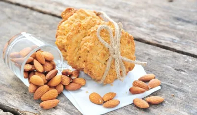 Keksići sa maslinovim uljem i bademima