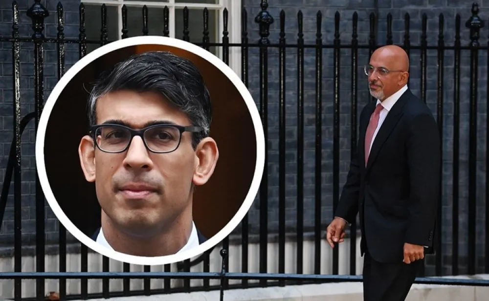 Ri&scaron;i Sunak smijenio Nadhima Zahaviјa