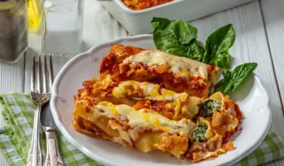 Kaneloni punjeni brokolijem i sirom