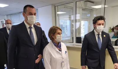 &Scaron;ćekić i Abazović u Ulcinju
