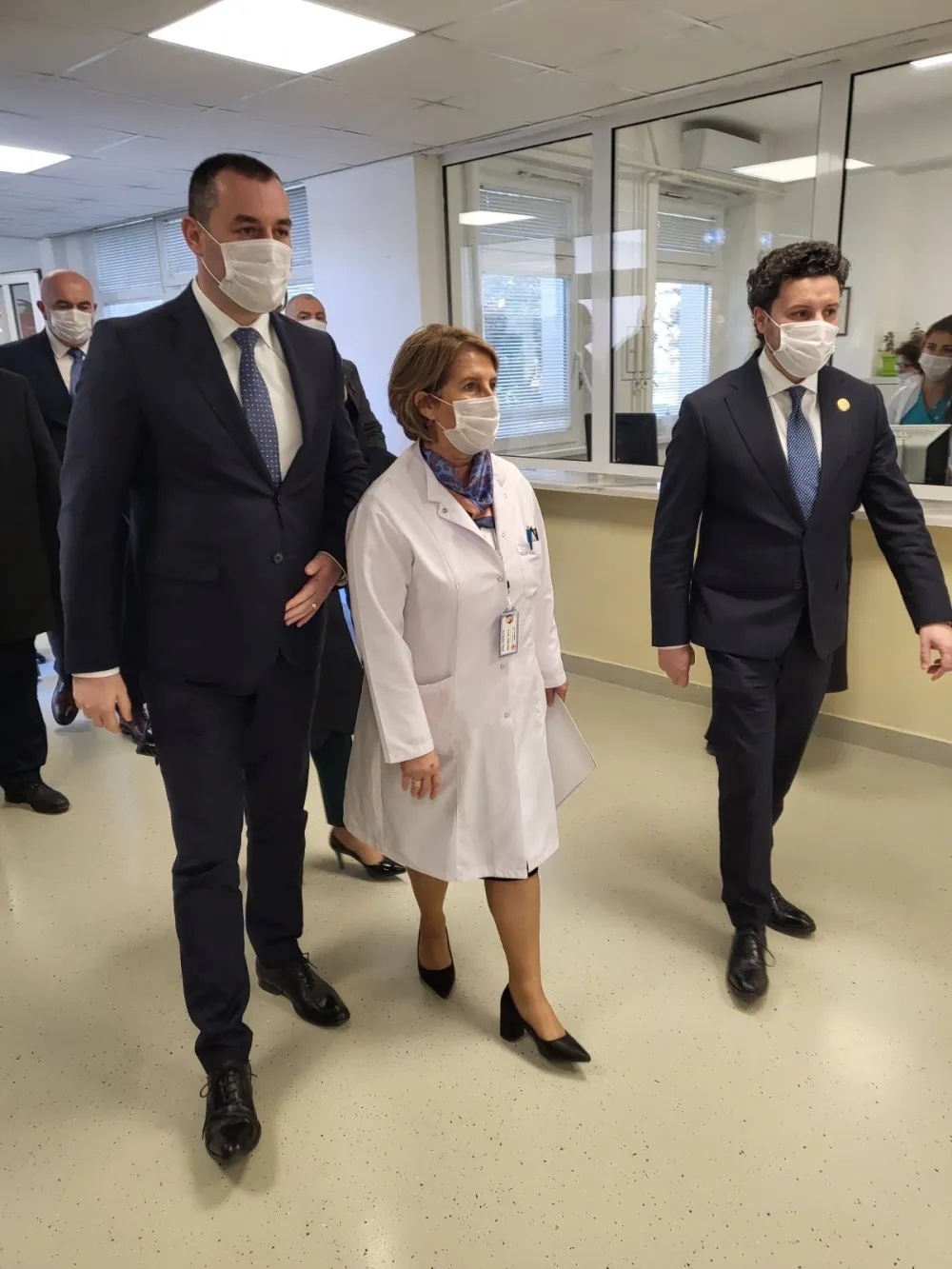 &Scaron;ćekić i Abazović u Ulcinju