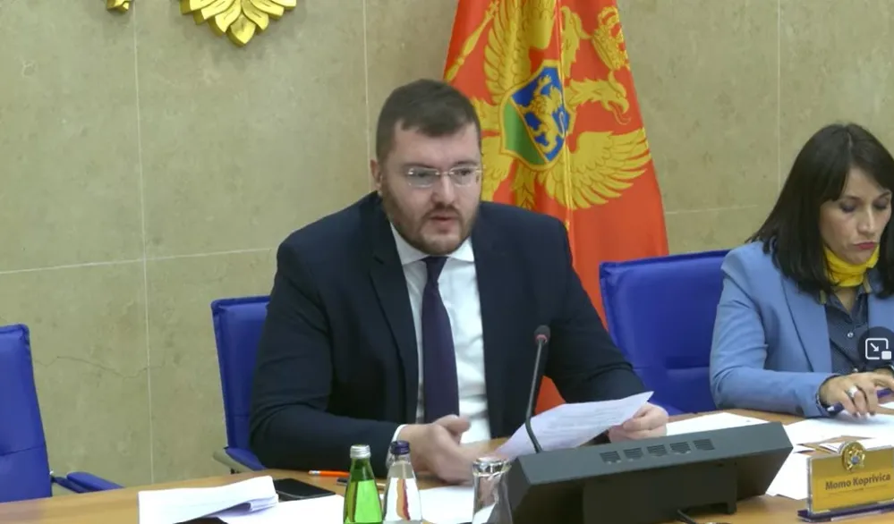 Momo Koprivica, predsjednik Odbora za politički sistem, pravosuđe i upravu