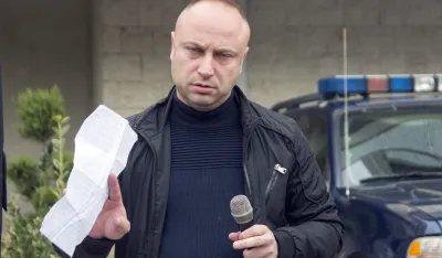 protest zeljezaraca ispred institucija