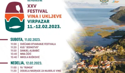 Festival vina i ukljeve u Virpazaru