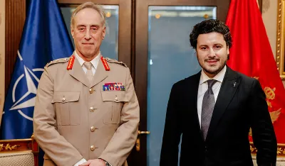 Abazović sa generalom NATO-a