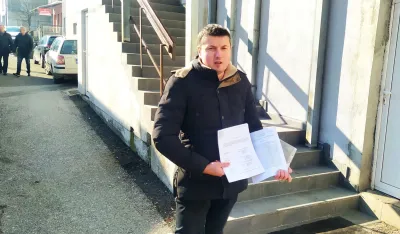 Предраг Каришик јуче испред Вишег суда