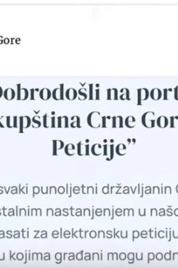 e- peticija