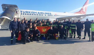 Podgorički spasioci otputovali u Tursku