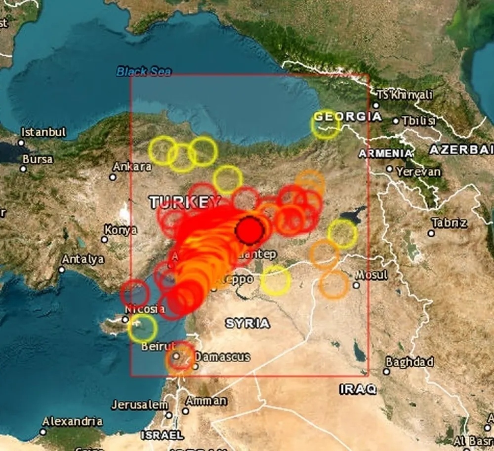 UN najavio 25 miliona dolara pomoći Siriji zbog zemljotresa