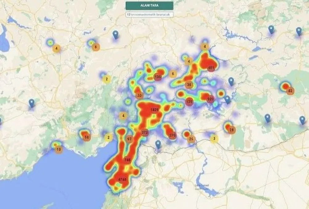 Objavljena mapa. Printscreen