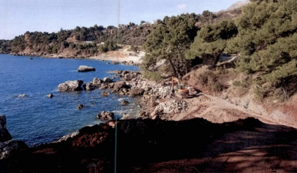 Prostor Črvanj u blizini Crvene plaže