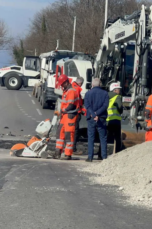 Radovi na putu Spuž-Danilovgrad