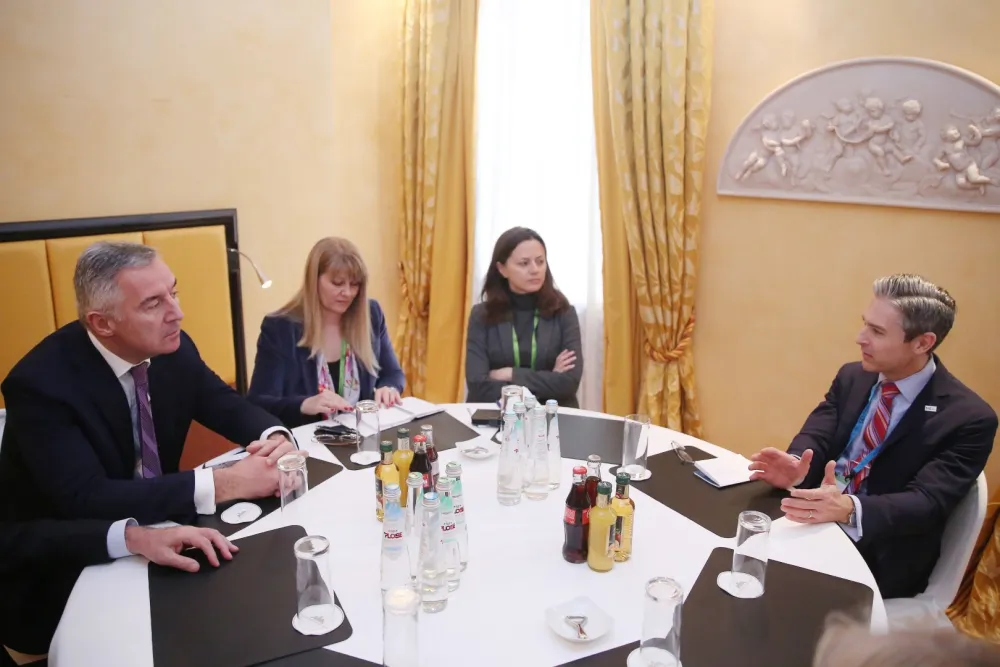 Đukanović na sastanku u Minhenu