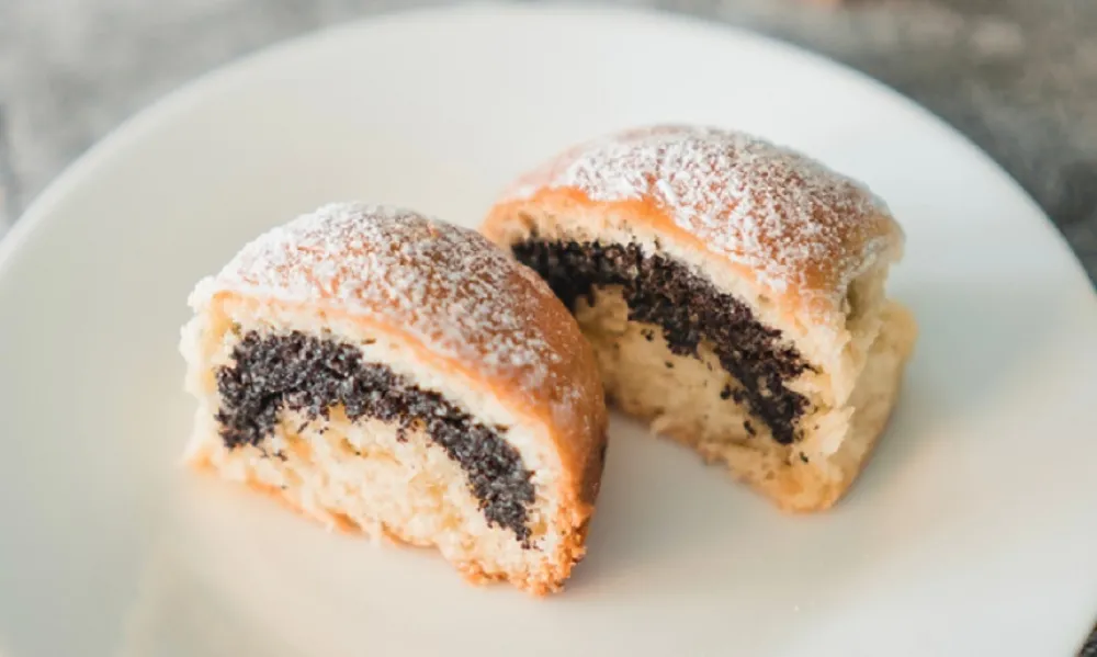 Колачићи пуњени маком