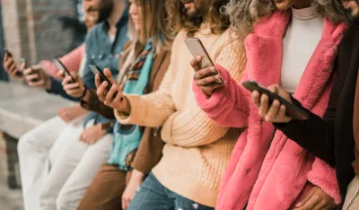 Ilustracija<br>mobilni telefoni