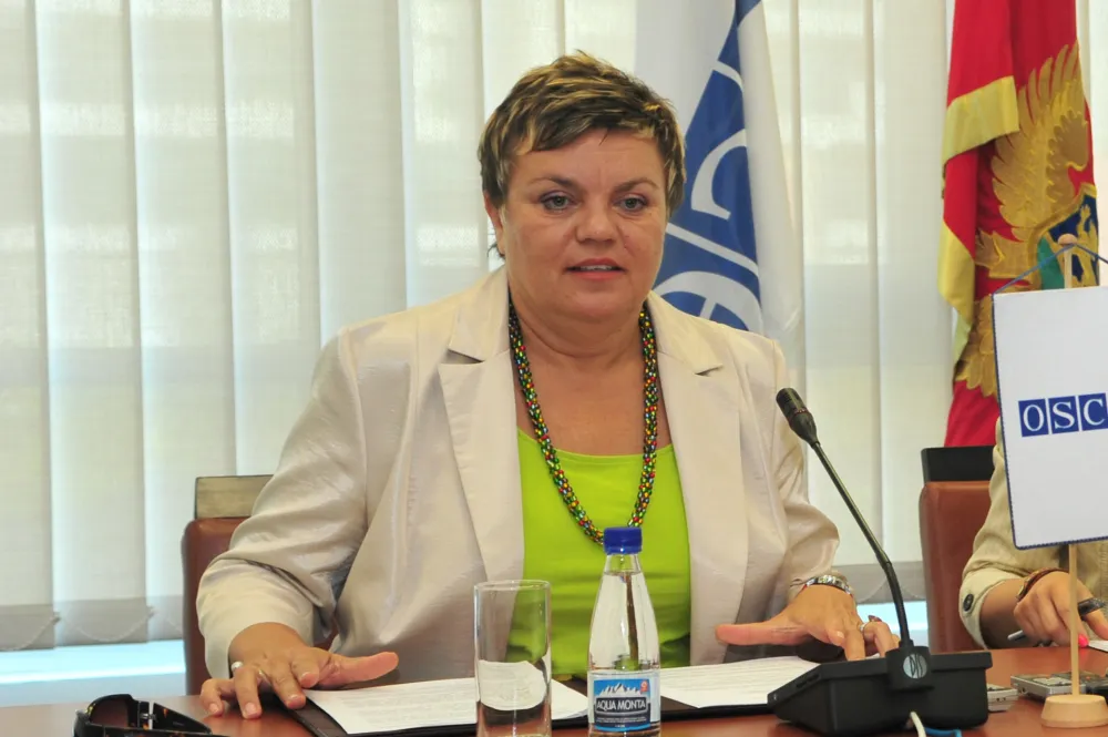 Janina Hrebickova - sef misije OEBSa u Crnoj Gori
