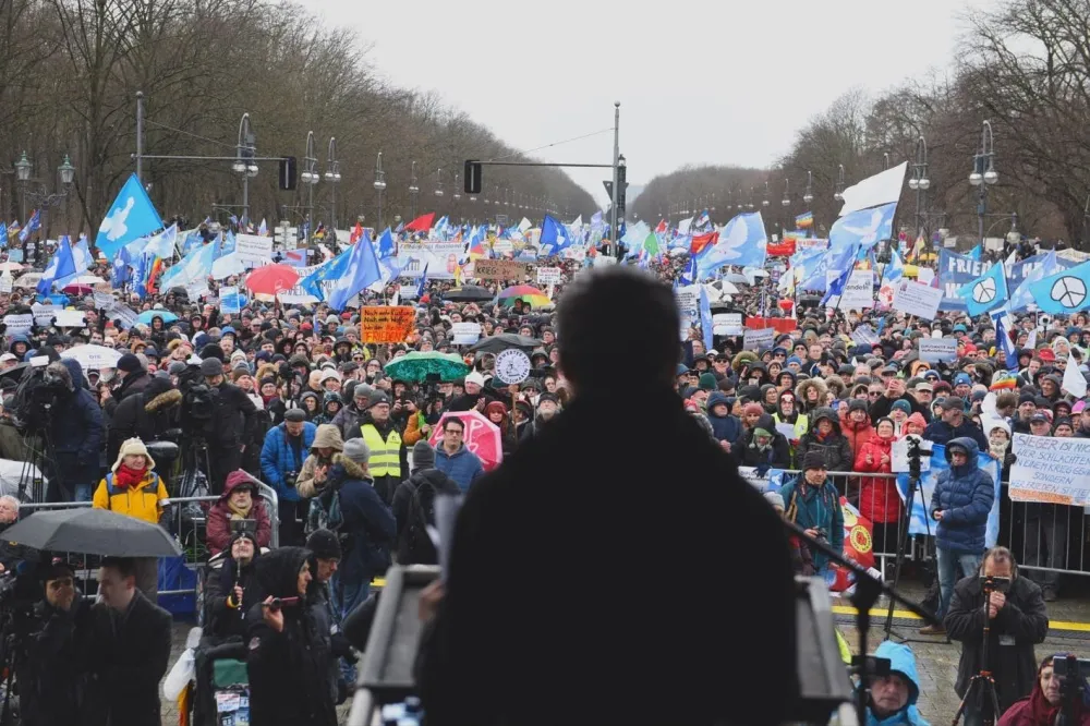 berlin protest njemačka