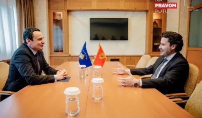 Abazović i Kurti: Odnos Crne Gore i Kosova prijateljski, podr&scaron;ka trajnom rje&scaron;enju za region