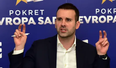 Evropa sad press, Milojko Spajic