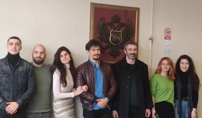 Пресс конфернција представе "Бајка о елекрицитету"