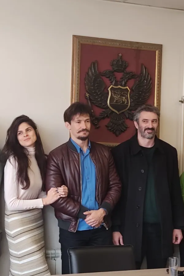 Пресс конфернција представе "Бајка о елекрицитету"