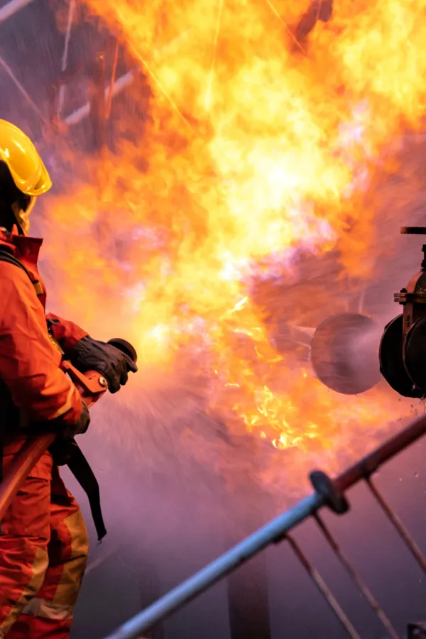 Eksplozija naftovoda, ilustracija