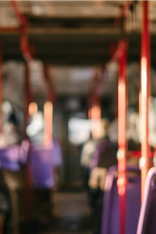 Autobus, putnici, vožnja