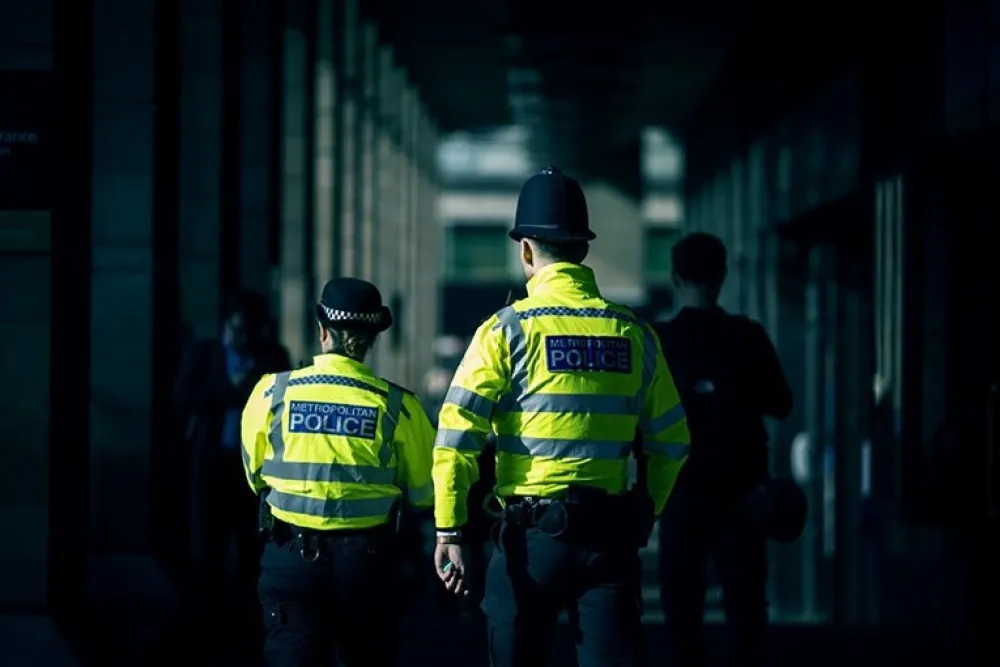 Ilustracija<br>britanska policija