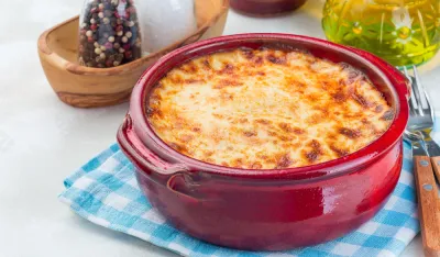 Musaka sa mljevenim mesom i karfiolom