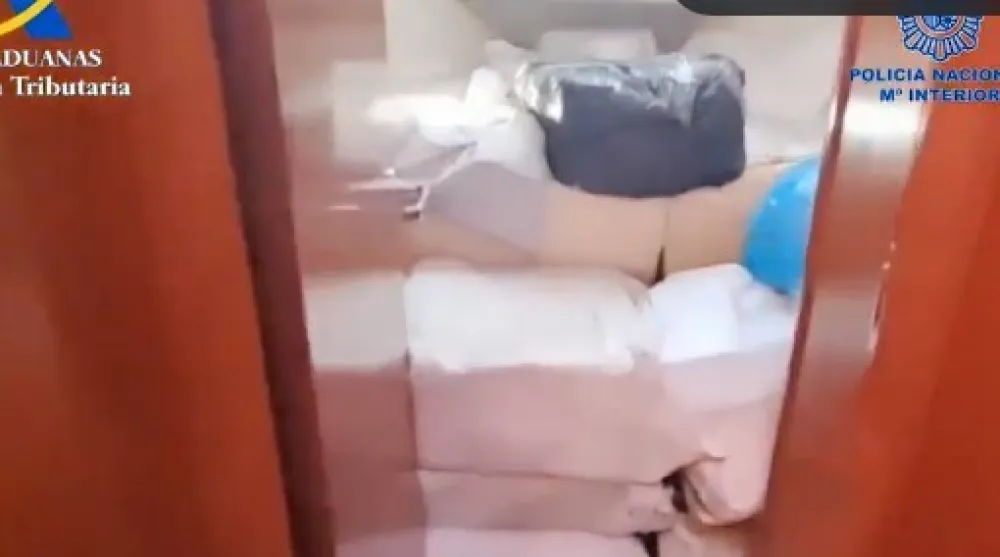 (VIDEO) Palo 1.100 kilograma kokaina